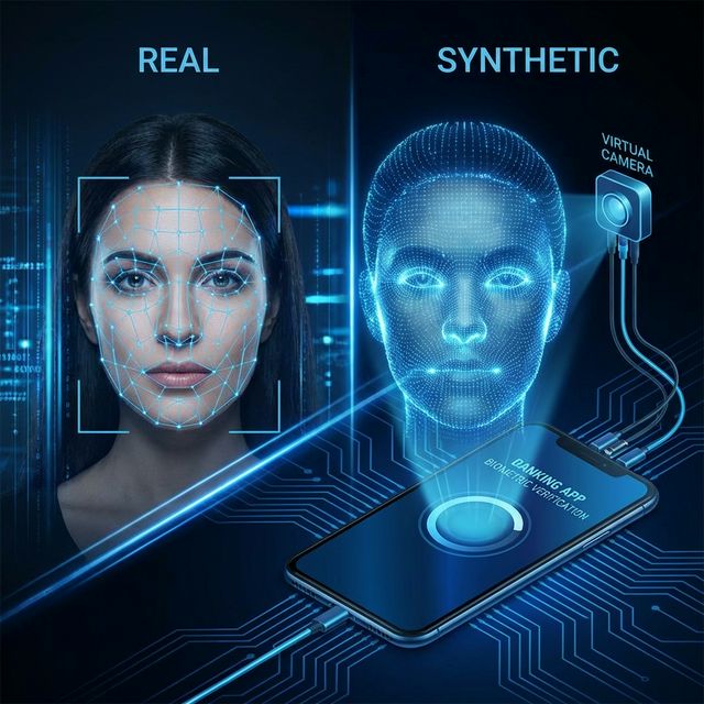 Virtual Cameras and Deepfakes: The New Frontier of Biometric Fraud in Banking